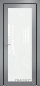 Недавно просмотренные - Дверь Оникс Сорбонна эмаль RAL 7040, триплекс белый