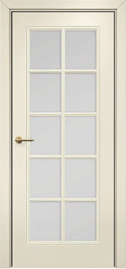 Недавно просмотренные - Дверь Оникс Турин фрезерованная эмаль слоновая кость, сатинато с решеткой №1