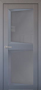 Недавно просмотренные - Дверь ДР Perfecto экошпон 104 Barhat Grey, стекло Grey