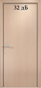 Недавно просмотренные - Дверь Оникс звукоизоляционная 32 дБ беленый дуб, глухая