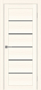 Недавно просмотренные - Дверь Эко 506.12 ясень светлый, lacobel черный