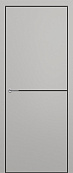 Схожие товары - Дверь Z K10 полипропилен серый, ALU кромка черная, молдинг черный, глухая