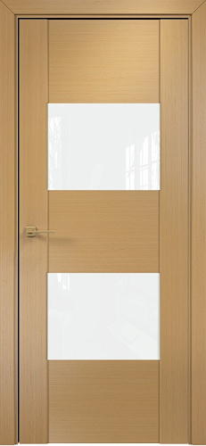 Дверь Оникс Парма анегри, глухая лакобель RAL 0333