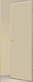 Дверь скрытая ИУ-42 AL gold с 4-х сторон, эмаль сливки, revers 2,31 м