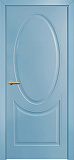Дверь Оникс Брюссель фрезерованная эмаль голубая, глухая