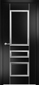 Схожие товары - Дверь Оникс Версаль фрезерованная №2 эмаль черная патина серебро по фрезе, глухая