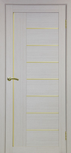 Дверь Эко 524.11 АПП дуб беленый молдинг SG, глухая