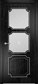 Схожие товары - Дверь Оникс Валенсия фрезерованная эмаль черная патина серебро, сатинат гравировка Британия
