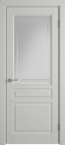 ДО ВФД Стокгольм, эмаль серая, кристалл линия