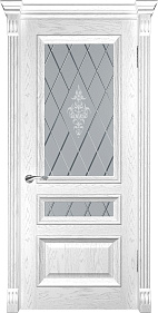 Недавно просмотренные - Дверь Luxor Фараон 2 дуб белая эмаль, стекло