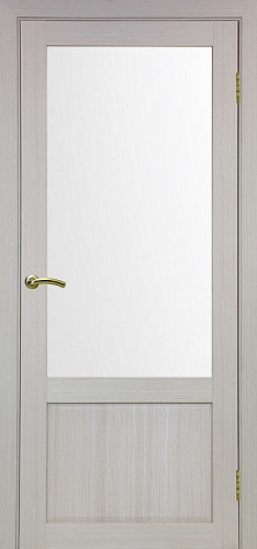 Дверь Эко 640.21 ОФ3 дуб беленый, сатинат