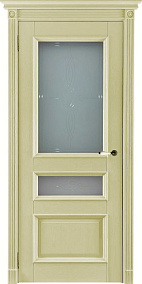 Недавно просмотренные - Дверь ДР массив дуба Афродита эмаль слоновая кость, стекло мателюкс с гравировкой