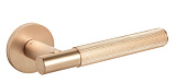 Межкомнатная ручка Fuaro ABRASIVE SLR SSG-39 сатинированное золото