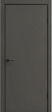 Дверь L-50 графитовый шелк кромка AL, глухая
