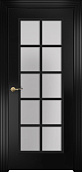 Схожие товары - Дверь Оникс Турин фрезерованная эмаль черная, сатинато с решеткой №1