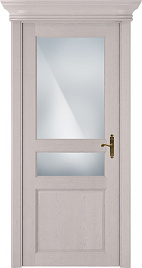 Недавно просмотренные - Дверь Статус CLASSIC 533 дуб белый, стекло сатинато белое матовое