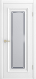 Дверь Диана-1 эмаль белая, сатинат белый