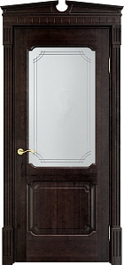 Недавно просмотренные - Дверь ПМЦ массив ольхи ОЛ7.2 венге, стекло 7-3