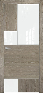 Недавно просмотренные - Дверь Оникс New York акация, глухая с вставкой лакобель RAL 0333