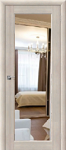 Недавно просмотренные - Дверь Браво Аква-7 капучино вералинга, зеркало белое "Reflex"