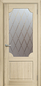 Недавно просмотренные - Дверь Берест массив сосны Классика-1 некрашеная, стекло Ромбы