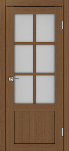 Дверь Эко 541.2221 ПФ орех, сатинат