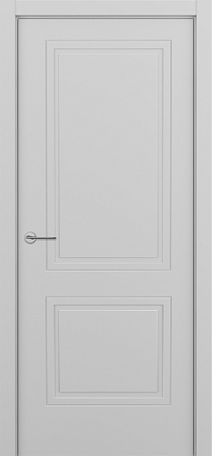 Дверь Z Венеция-2 эмаль RAL 7047, глухая