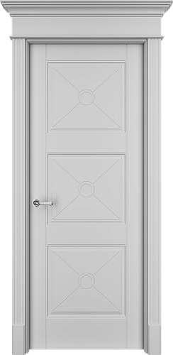 Дверь Танжер-33 ХО белая, глухая