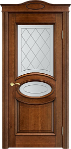 Недавно просмотренные - Дверь ПМЦ массив ольхи ОЛ26 коньяк с патиной, стекло 26-2