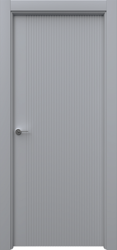 Дверь Бат1 эмаль RAL 7047, глухая