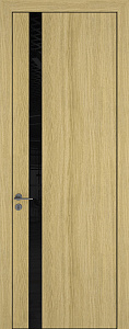Недавно просмотренные - Дверь Z K2 toppan дуб натуральный, ALU кромка черная, лакобель black classic, глухая