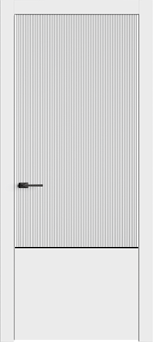 Дверь Лайн10М эмаль белая, глухая