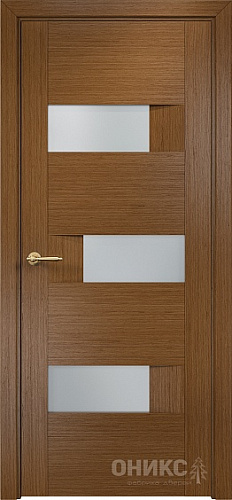 Дверь Оникс Лондон орех, сатинато