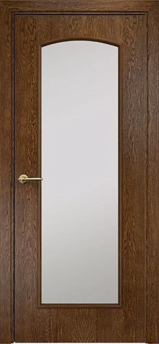 Дверь Оникс Глория каштан, сатинат