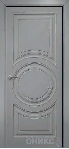 Дверь Оникс Софья эмаль RAL 7040, глухая