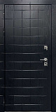 Входная дверь АЛЬБЕРО плюс, Меттэм 3В9 343.0.1 с планкой Z80, ПВХ Альберо Блэк/панель на выбор