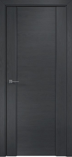 Дверь Оникс Престиж дуб графит, глухая