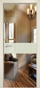 Недавно просмотренные - Дверь Оникс Соло 3 глухая, зеркало/Lacobel слоновая кость