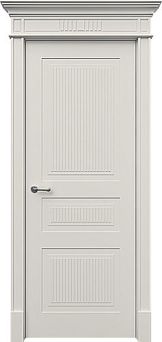 Дверь Рим3 эмаль RAL 9001, глухая