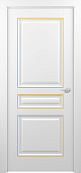 Схожие товары - Дверь Z Ampir Т3 эмаль White patina Gold, глухая