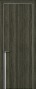 Недавно просмотренные - Дверь Z K21 toppan дуб темный, ALU кромка хром, молдинг серебро, глухая