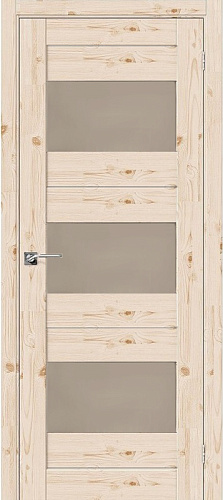Дверь Берест массив сосны Гранд 8 некрашеная сорт АВ, сатинат