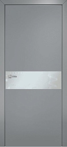 Недавно просмотренные - Дверь Оникс Соло эмаль RAL 7040, глухая, стекло Lacobel белое матовое