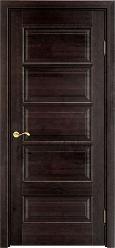 Дверь ПМЦ массив ольхи ОЛ44 венге, глухая
