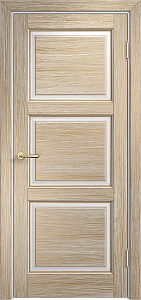 Недавно просмотренные - Дверь ПМЦ браш массив сосны 17Ш белый грунт с золотой патиной, глухая