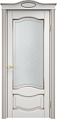 Схожие товары - Дверь Итальянская Легенда массив ольхи ОЛ33 белый грунт с патиной орех, стекло 33-1
