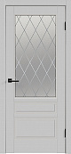 Схожие товары - Дверь VellDoris Scandi 3V светло-серый, стекло мателюкс "Ромб"