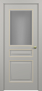 Недавно просмотренные - Дверь Z Ampir Т2 эмаль Grey patina Gold, сатинат