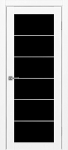 Недавно просмотренные - Дверь Эко 501.2 АСС белый снежный молдинг SC, lacobel черный
