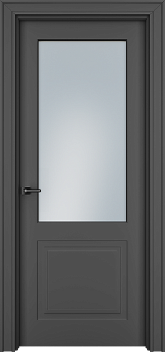 Дверь Псп2с эмаль RAL 9005, сатинат